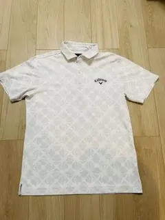 キャロウェイ　callaway ポロシャツメンズLサイズ　ホワイトカラー