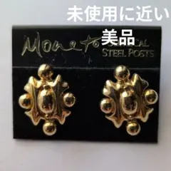 最終価格です❗️超美品❗️【ヴィンテージ】Monet ゴールドトーン ピアス
