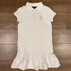 美品　ラルフローレン　ポロワンピース　白　120cm 6歳のサムネイル