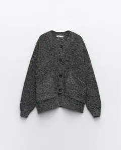 zara ツイストニットカーディガンs