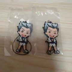 一番くじ　ハイキュー　きゃんキャラ　ラバスト　木兎光太郎　2点セット