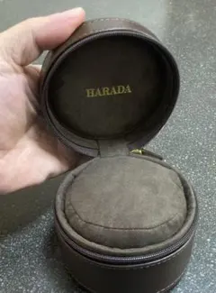 HARADA アクセサリー・時計ケース ブラウン