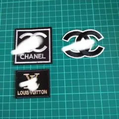 ロゴ　ワッペン 3点セット