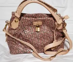 お値下げ❢【未使用】サマンサタバサ リバティプリント ペッパー柄バッグ