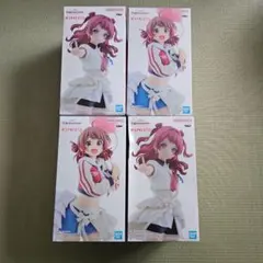 学園アイドルマスター 花海咲季&佑芽 フィギュア 4体セット