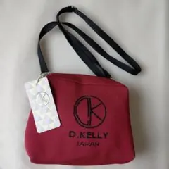 D.KELLY ショルダーバッグ DK-NT-503 レッド・新品タグ付き