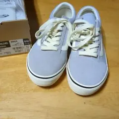 VANS スニーカー ローカット ライトパープル