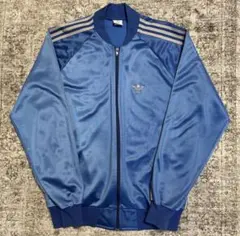 Adidas 70s 80s 90s トラックジャケット ジャージ XL ブルー
