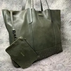 美品 DIESEL ディーゼル トートバッグ ショルダーバッグ ポーチ A4収納