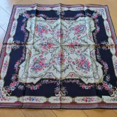 Christian Dior 花柄 ハンカチ