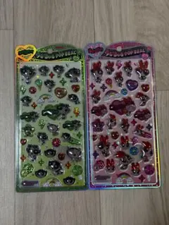 パワパフうるちゅるポップシール2点セット