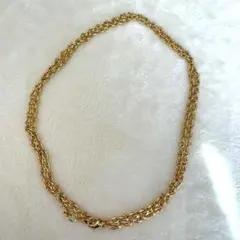 【最終値下げ】ゴールド チェーンネックレス 調整可能