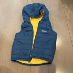 HUGO BOSS リバーシブル　ダウンベスト80〜90