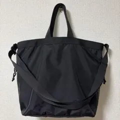 deux C のナイロンショルダーバッグ ブラック 2wayのサムネイル