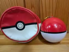 ポケットモンスターモンスターボール型ポーチ.モンスターボールケース2つセット
