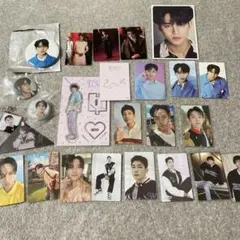 seventeen アクスタ ホログラム トレカ 特典 缶バッジ ラキドロセブチ