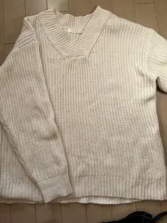 chocol raffine robe Vネックセーター