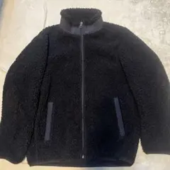 UNIQLO黒 ボアジャケットMサイズ