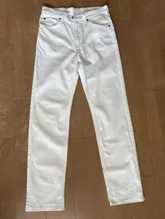 Lee ホワイトデニム ストレート 白パンツ シンプル Y2K