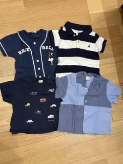 petit main/GAP シャツ 4点セット 90cm