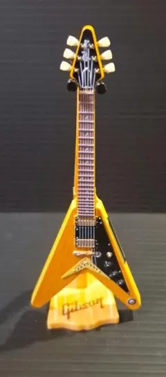 Gibson Flying V ミニチュアギター フィギュア