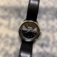 【美品】SEIKO ソーラー V158-0AM0 腕時計 ブラック　セイコー