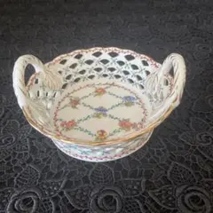 織部焼　菓子鉢　陶器　ORIBE