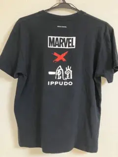 希少　MARVEL 一風堂　限定WネームＴシャツ　マーベル