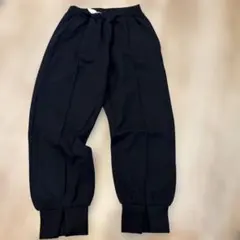 美品　branshes ブラック ロングパンツ 120cm
