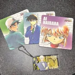 コースター アクリルキーホルダー 灰原哀 工藤新一 服部平次 安室透