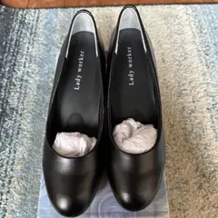 Lady worker ブラック ハイヒール 24.5