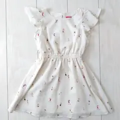 Little deicy フリル袖 ワンピース サイズ２