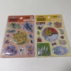 ポケモン ウォーターシール 韓国ダイソー　カプセルシール シール ポケモンシール