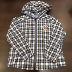 familiar チェック柄ジャケット 110サイズ
