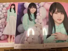 乃木坂46 生写真　3種コンプ　賀喜遥香　8th anniversary