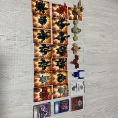 【美品】爆丸まとめ売り　カード付き 爆丸まとめ売り 36個 プレイングシート、カード付き