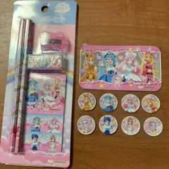 ひろがるスカイプリキュア文房具セット・シール