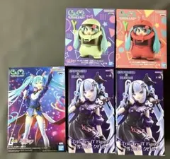【新品未開封】雪ミク×クロミ ガンダム45周年×初音ミク フィギュア 5点セット