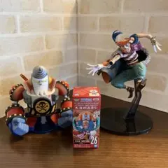 ワンピース フランキー将軍、バギーフィギュア、バギーワーコレ セットのサムネイル