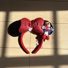 ミニーマウス カチューシャ クリスマスファンタジー 2009