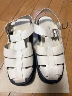 ロデオクラウンズ グルカサンダル アイボリー L 25 厚底のサムネイル