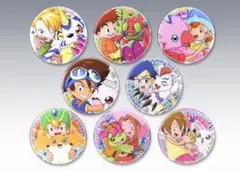 希少 デジモン アドベンチャー ドでか 缶バッジ 02 セミコンプ - メルカリ