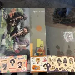 一番くじ Mrs. GREEN APPLE クリアファイル 3種