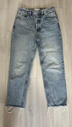 【サイズ36】ZARA ストレートデニム ライトブルー