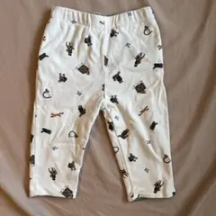 ラルフローレン ベビー パンツ 80cm リバーシブル ポロベア 総柄