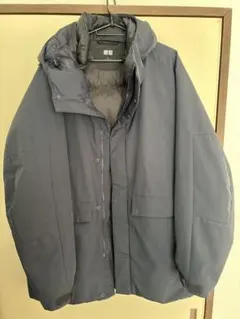 ユニクロ ハイブリッドダウンジャケット ブラック