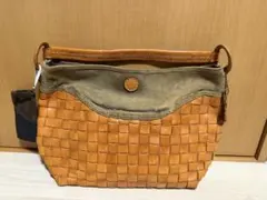 robita ロビタ メッシュレザー ショルダー　バッグのサムネイル
