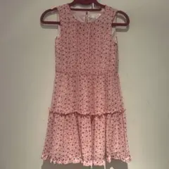 kate spade 水玉模様ノースリーブワンピース（ピンク）