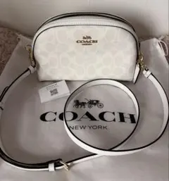 COACH ショルダーバッグ ホワイト