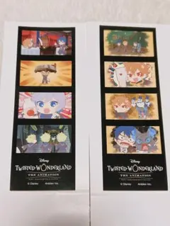 ツイステ ツイステ展 4コマステッカーコレクション 1年生 エース デュース